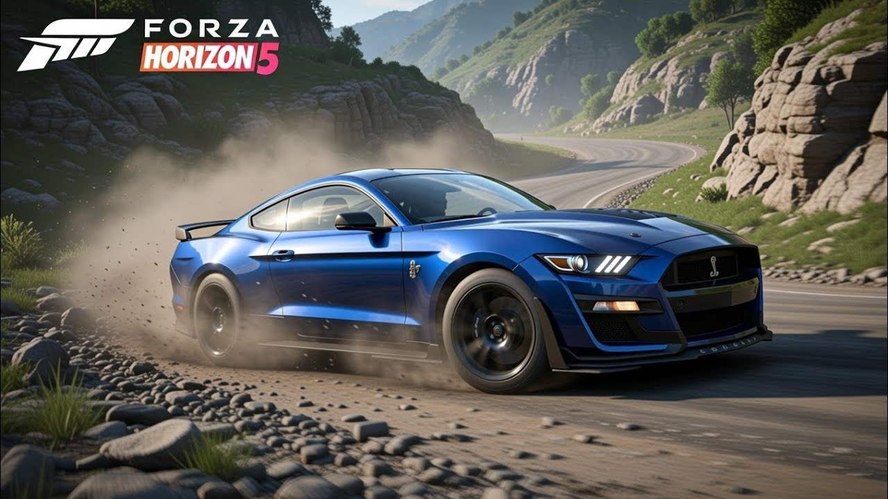 1100HP Ford Mustang Shelby GT500 Forza Horizon 5 | Logitech G923 Steering Wheel