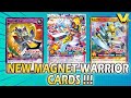 New magnet warrior cards yugioh rush duel