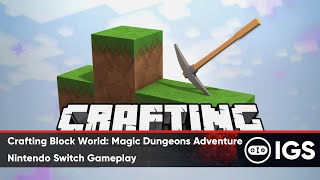 Crafting Block World: Magic Dungeons Adventure | Nintendo Switch Gameplay screenshot 3