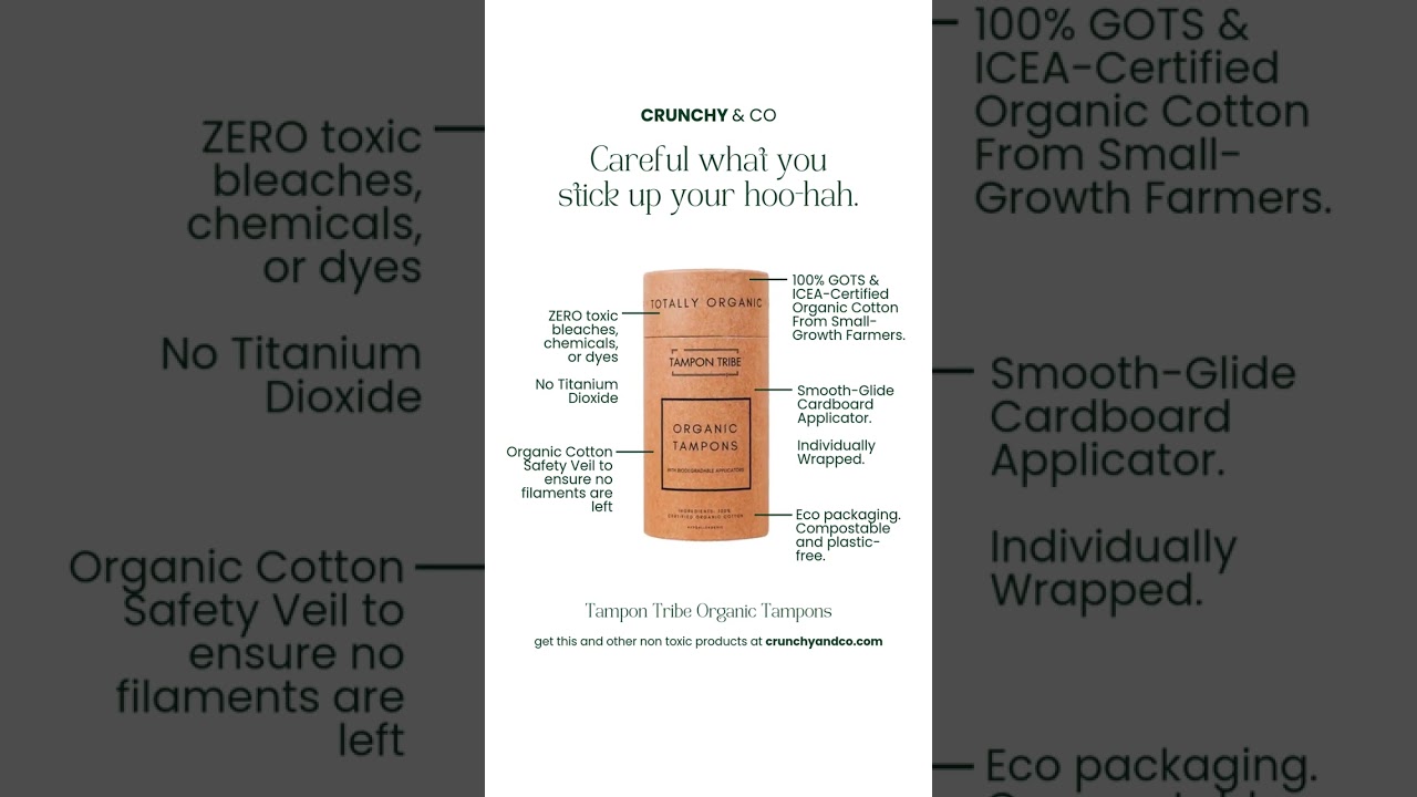 Tampon Tribe Organic Plastic-Free Tampons