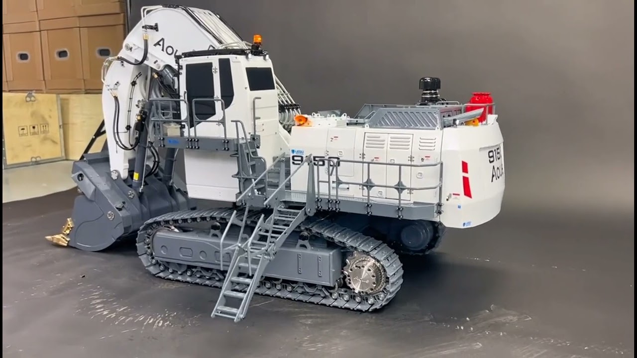 Dual Pump‼️1/14 RC excavator 9150 - YouTube