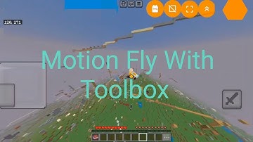 Motion Fly With Toolbox🥤🗿 With Glide [Clip -1.5] Lifeboat Survival Bypass #lifeboat #toolbox #mcpe