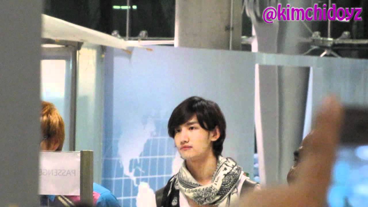 [07022012] HOMIN TVXQ! Arrived at Suvarnabhumi Airport