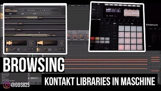 Using Mashine Mk3 To Browse And Edit Ouput Kontakt Libraries Using Og Wind & Br