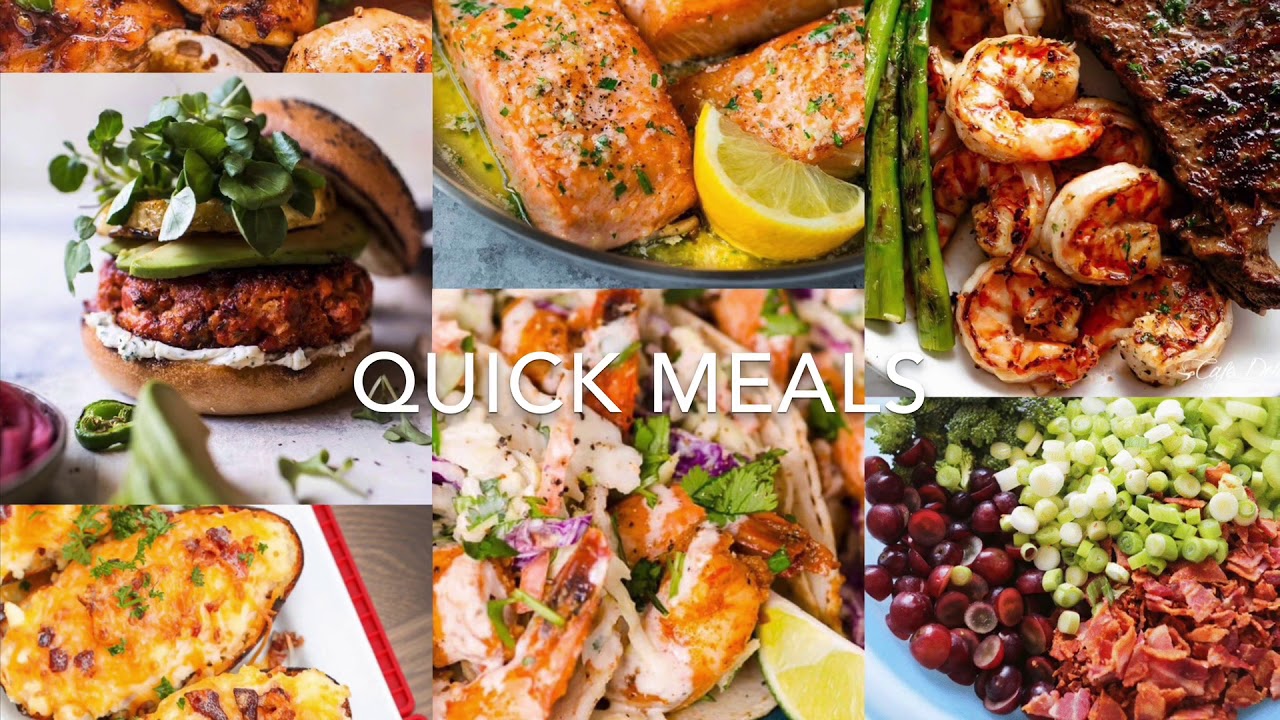 Quick Meals - YouTube