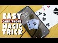 The amazing cardphone magic trick  tutorial