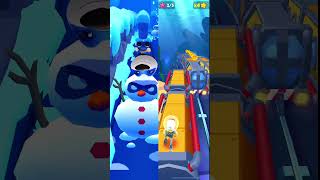 Taking Tom hero dash Vs Subway Surfers under water -iOS and androids gameplay screenshot 4