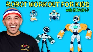 Celebrity Free and Fun ROBOT Workout for Kids Wealth