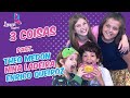 DIGA 3 COISAS (com Theo Medon, Nina Ladeira e Erico Queiroz)