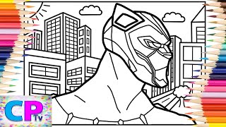 Black Panther Coloring Pages/Black Panther Viewing the City/Mendum - Beyond (feat. Omri)/NCS Release Black Panther Coloring Pages/Black Panther Viewing the City/Mendum - Beyond (feat. Omri)/NCS Release