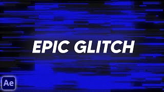 Colorful Glitch Effect After Effects Tutorial - No Plugins