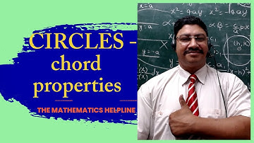 CIRCLES - chord properties 3  - CBSE / ISC / GCSE / IB
