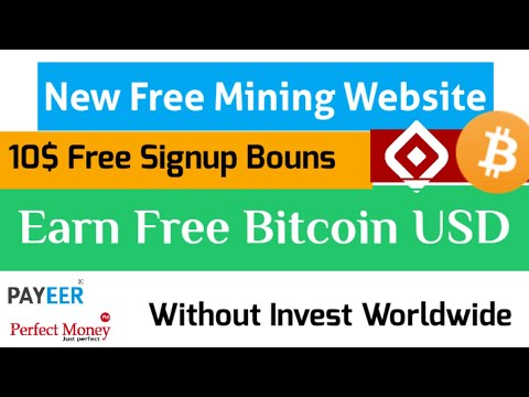 Mining New Website $10 Signup Bouns Free | Bitcoin Mining Site | USD Miner Website Without Invest
