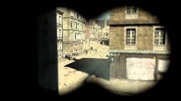 Sniper Elite V2 Demo Playthrough - Sniper Elite Difficulty