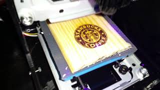 wood test NEJE 500mW laser engraver machine from AliExpress.com Unboxing