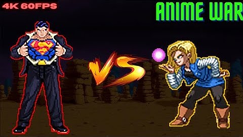 ANDROID 18 VS SUPERMAN IN JUMP FORCE MUGEN V7
