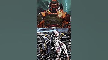 Who is strongest | Doom slayer vs Kratos #whoisstrongest#shorts #viralshorts.