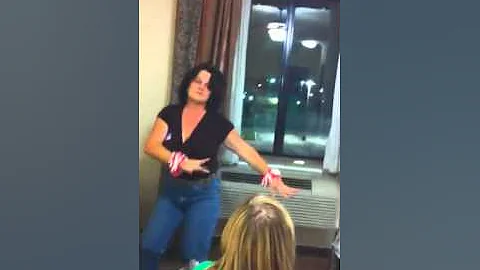 Deanna banks dancing to What's New Pussycat