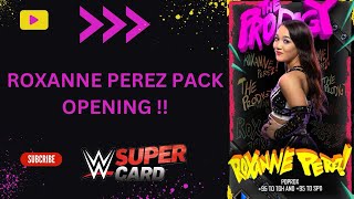 ROXANNE PEREZ PACK OPENING!!! | WWE Supercard #wwesupercard