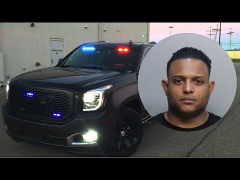 Tras las rejas un cubano de Miami que detuvo a un auto haciendo pasar por policía en Hialeah