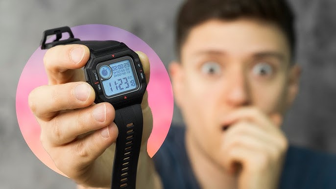 Amazfit Neo : la smartwatch inspirée des montres digitales de