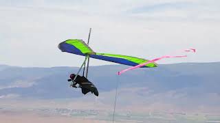 Red Rocks Hang Gliding Competition 2023  Launch and Landing Compilation  Monroe, UT