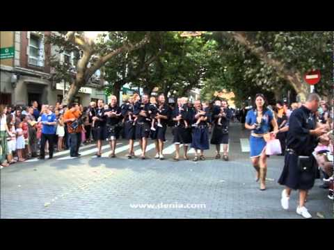 Moros y Cristianos Dénia. Desfile Infantil: Filà Deniers