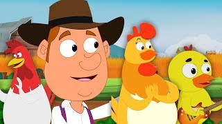 el viejo Macdonald tenia una granja | Canciones Infantiles | Old Macdonald | Cartoon Town Español