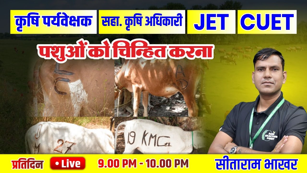 पशुओं को चिह्नित करने की विधियाँ { 