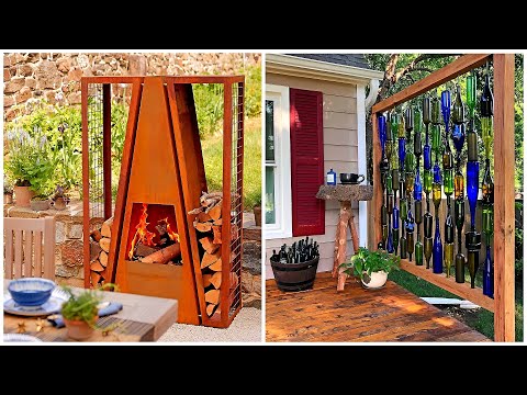 Ideas for decorating the backyard and garden of a country house More than 100 examples by 100 IDEAS