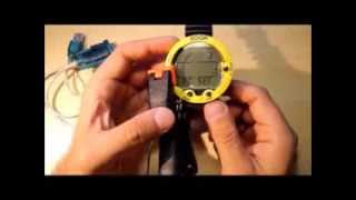 Suunto Zoop data download with DIY cable