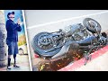 Drunk Driver Slams into Motorcyclist, Chopping off his Left Leg instantly