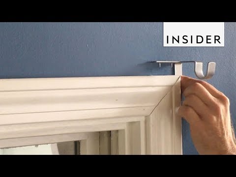 how-to-hang-curtains-without-holes-in-the-wall