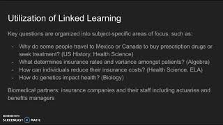 Famous Module 5: Linked Learning Profile