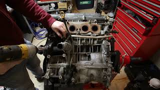 Toyota 2.4L Engine Rebuild  2AZFE Oil Burn Fix [Rav4 Oil Consumption]