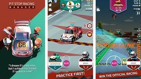 PIT STOP RACING : MANAGER - Kids Racing Games - Games For Kids - Car Games For Kids #2