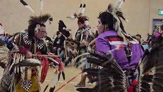 men's traditional at tsuu tina language awareness powwow 2023 song 3 sneak up