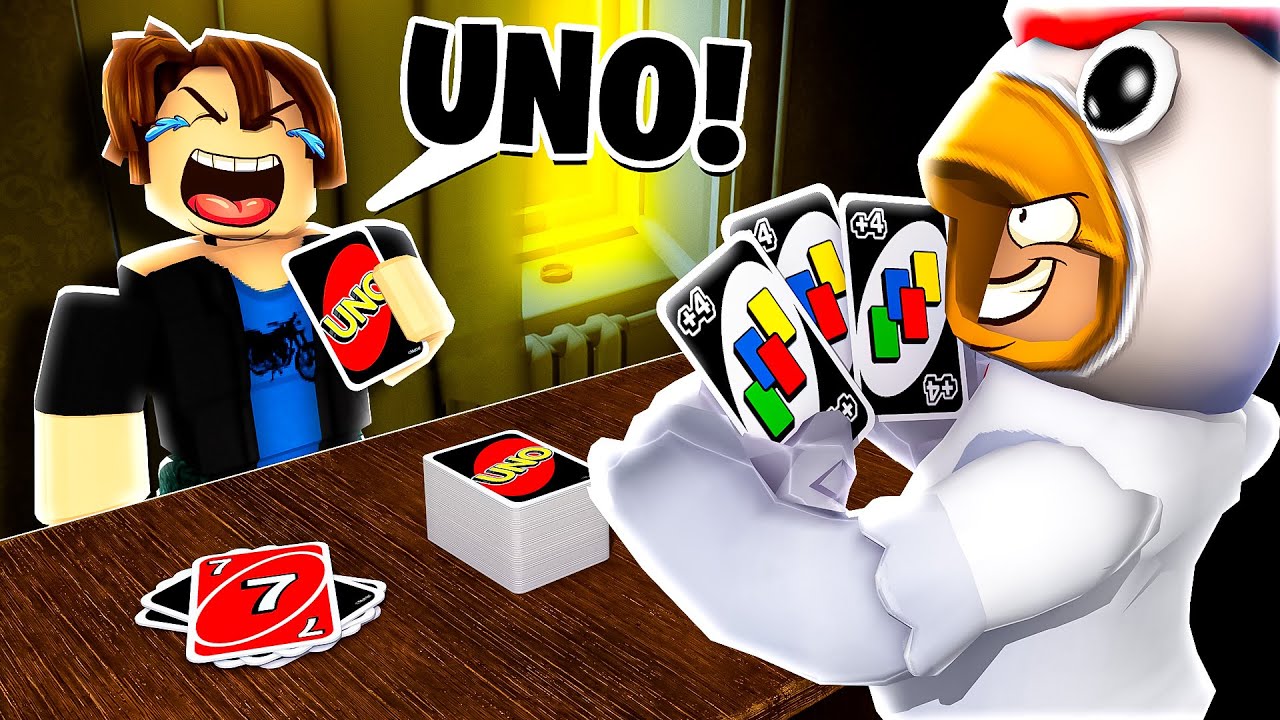 GIOCO A UNO SU ROBLOX!!
