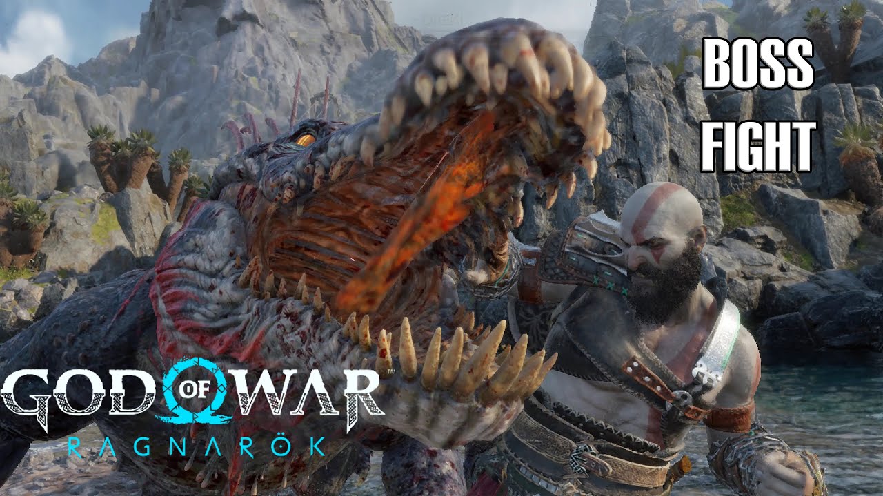 God of War Ragnarok Boss Fight -- DREKI 2 minutes Gameplay - YouTube