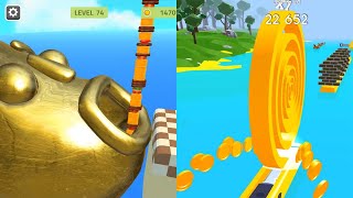 Sandwich Runner VS Spiral Roll Gameplay Ep 2  Which is Better???