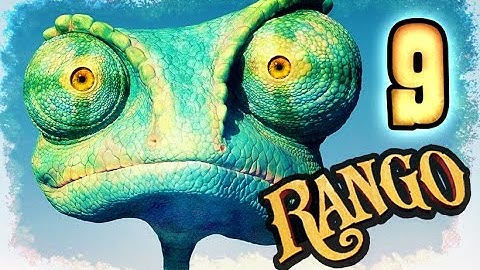 Rango Walkthrough Part 9 -- 100% Items (PS3, X360, Wii) Level 7 - Zombie Invasion