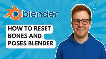 Hoe je botten en houdingen in Blender reset [2025-gids]