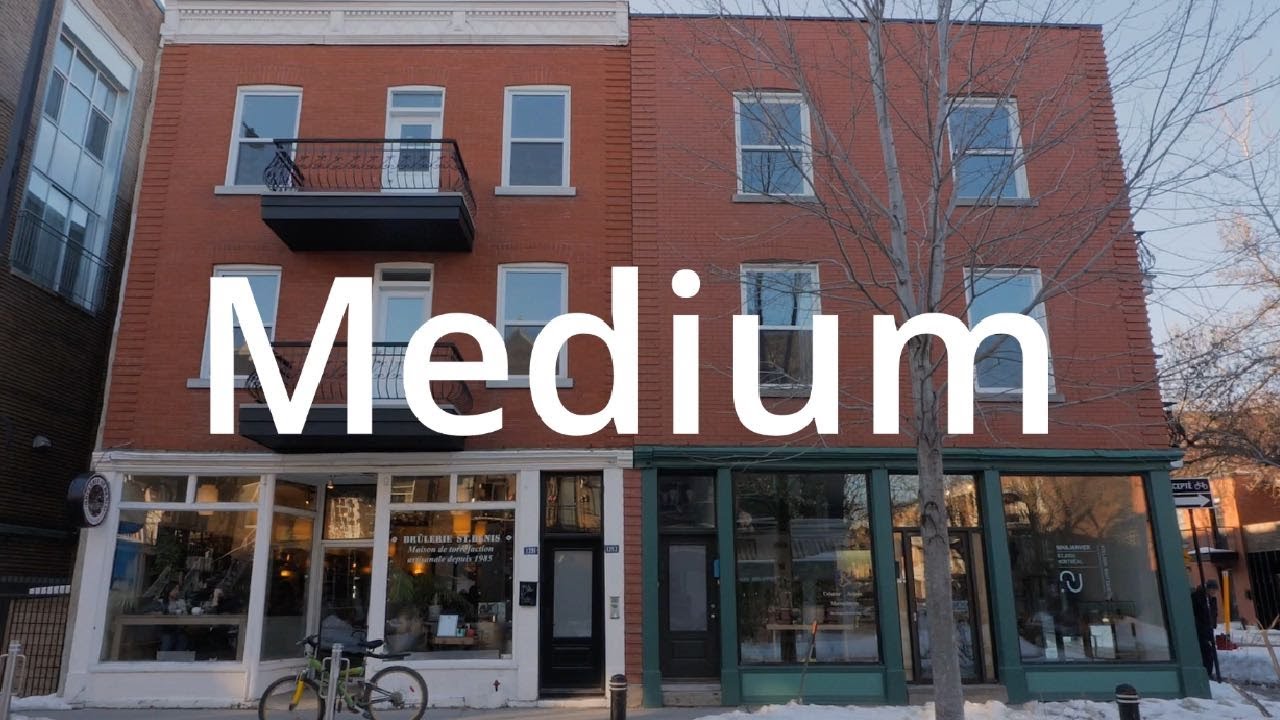 The Beautiful Medium Density of Montreal