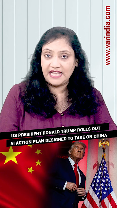 US President Donald Trump rolls out AI action plan designed to take on China