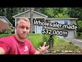 House Flipping | Full Tour and Budget | Wholesaler Made $32,000!!