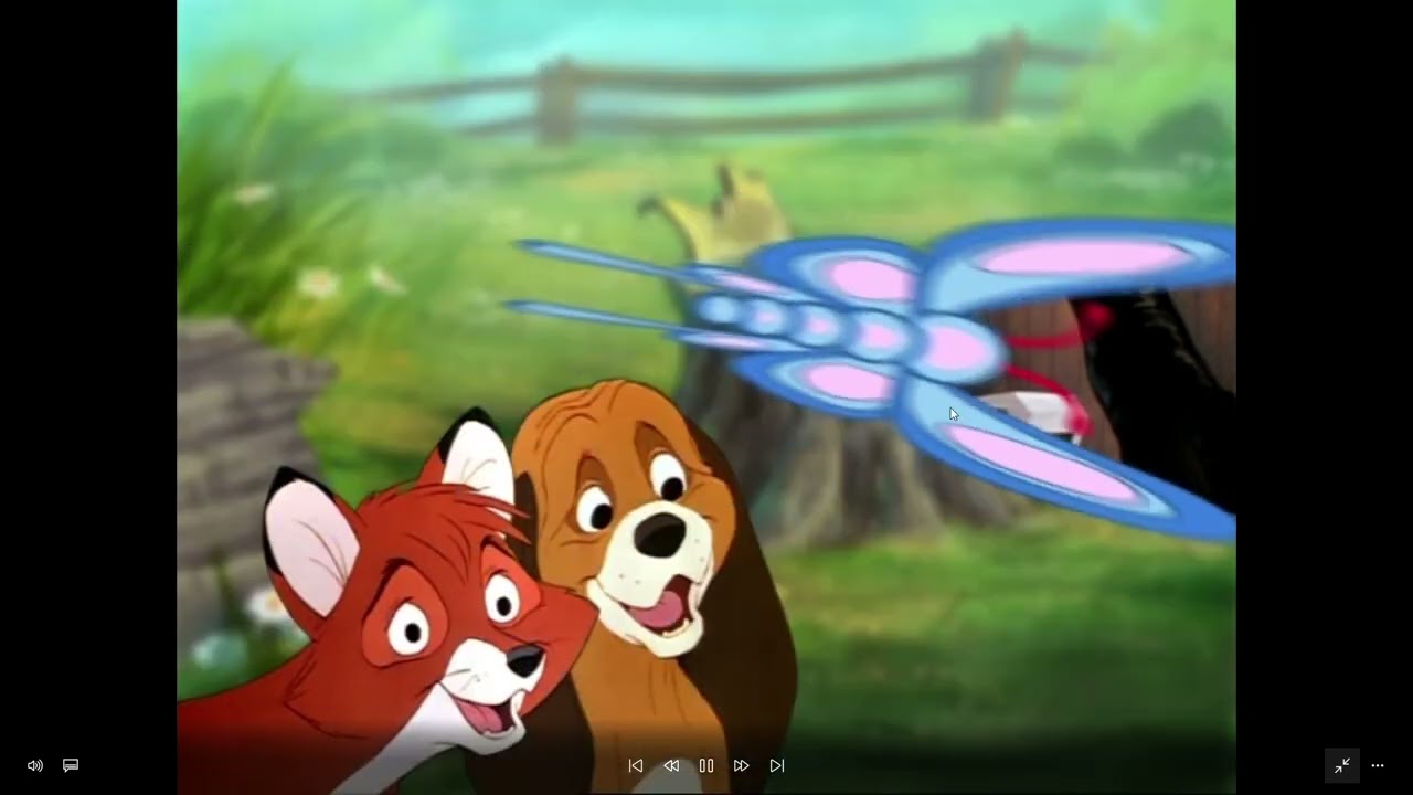 The Fox and the Hound UK DVD Menu Walkthrough 2001