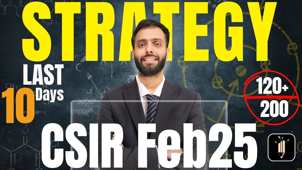 CSIR Feb 25 | Strategy | The Last 10 Days Will Be CRUCIAL - YouTube