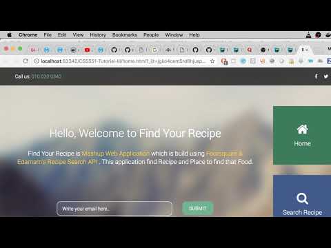 IBM Watson API &  Nutrition using Angular.JS