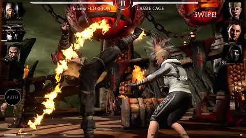 Inferno Scorpion brutality MK11 mobile