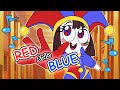 Pomni song  red and blue the amazing digital circus music  by searched